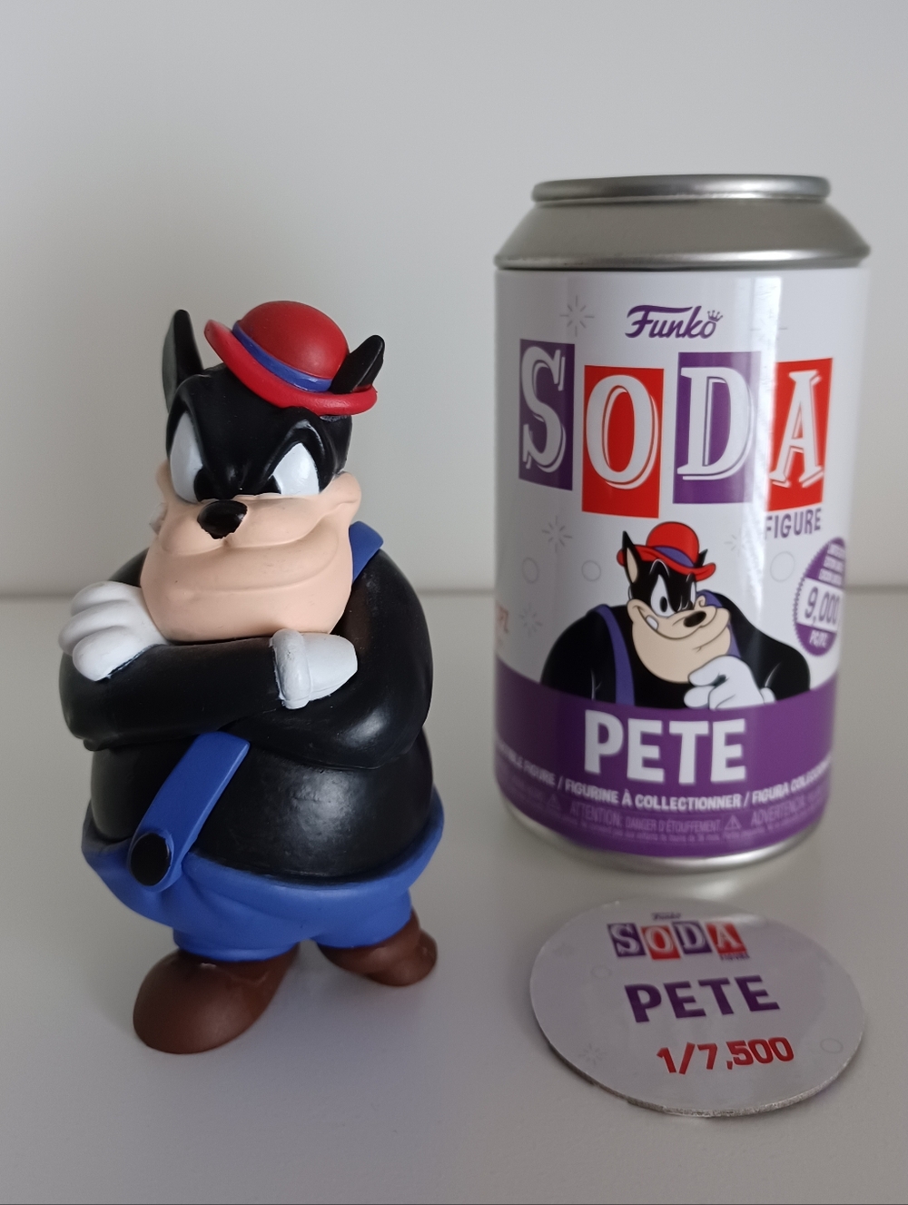 Disney Pete Collectible Figure Funko Soda 9,000 PC